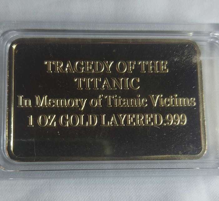 Titanic 15 April 1912 Medal