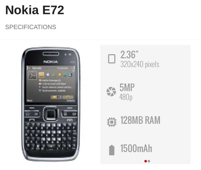 Nokia E72
