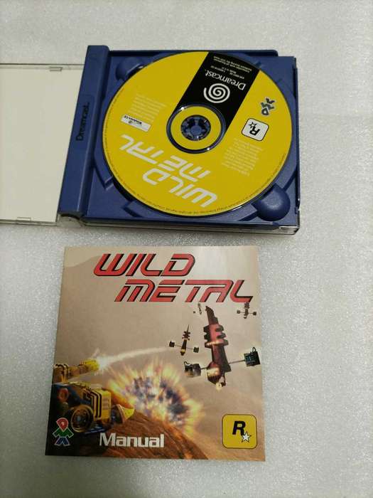 Wild Metal PAL SEGA DREAMCAST CIB UNUSED CONDITION