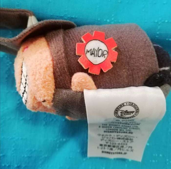 Collectable Mayor (Nightmare Before Christmas) a Tsum Tsums (stackable) soft toy. Disney Store.