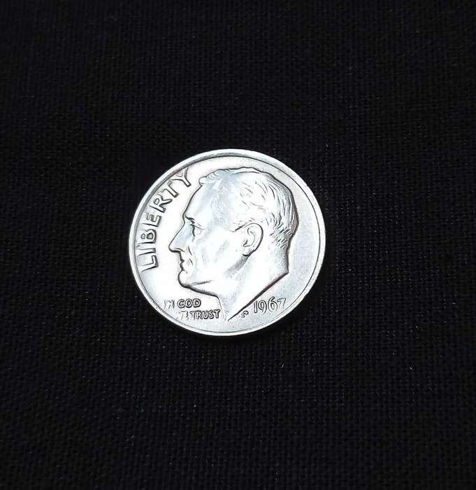 United States of America One Dime 1967