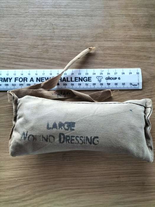 Old Army Wound Dressing