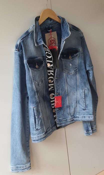 Mario Morato Men's Denim Jacket Size XXL