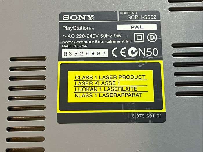 Sony PlayStation (1st generation) gaming console (#1)