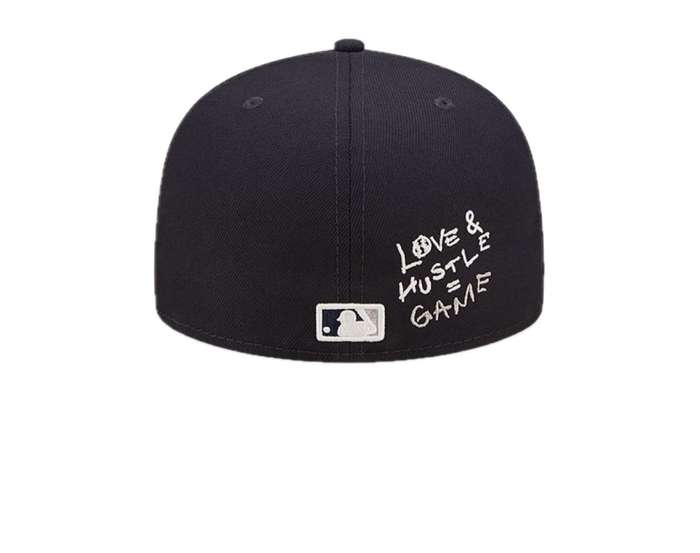 New York Yankees MLB Team Heart Blue 59FIFTY Fitted Cap