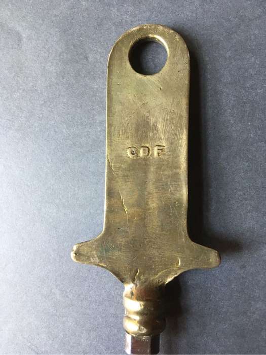 Vintage 1930s Shakespeare Brass  Bottle Opener