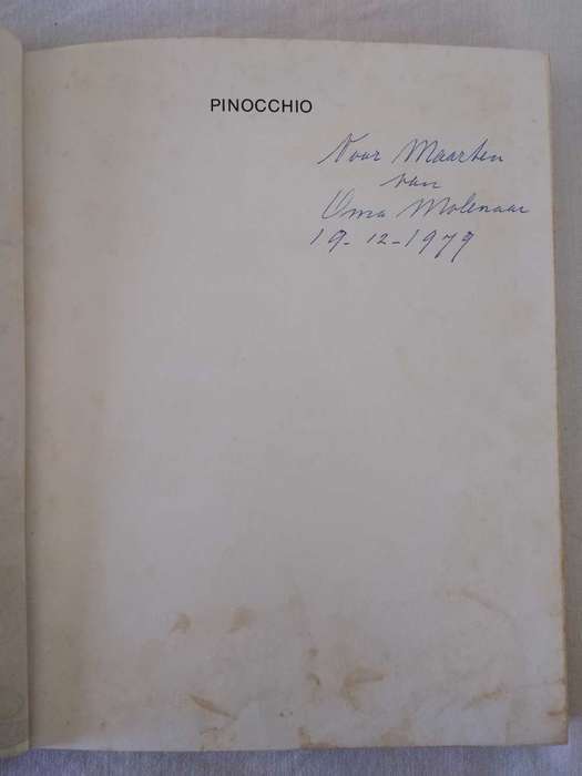 Pinocchio by Carlo Collodi translated to Afrikaans by Leon Rousseau