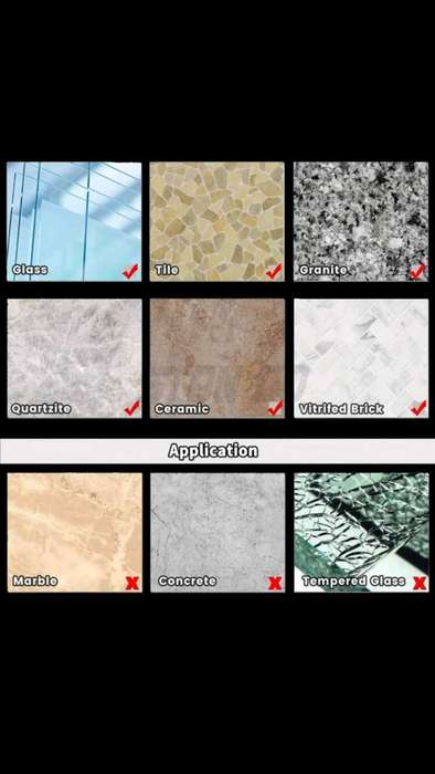 10PCS/SET Diamond Coated Hole Saw Core Drill Bit Tile Marble Glass Ceramic Stone Crystal Granite