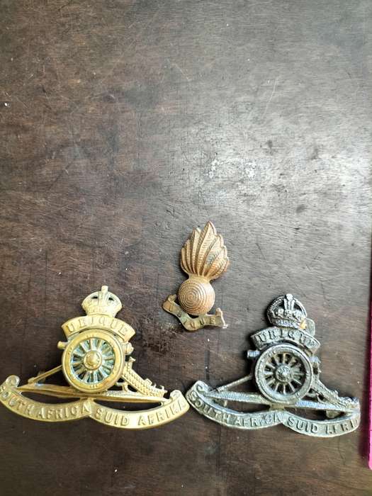 SADF Artillery Badge LOT (3x Items)
