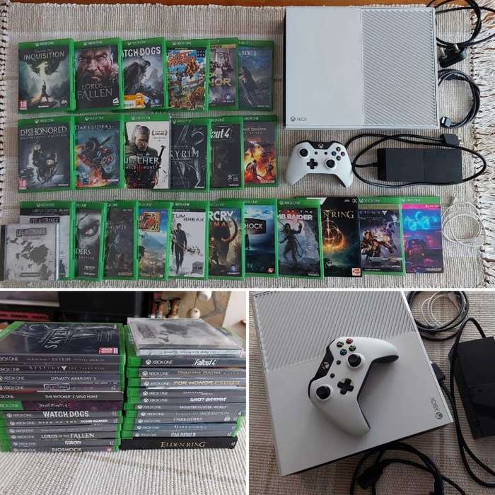Xbox One Console plus 23 Games.