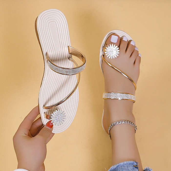 Gold sandal