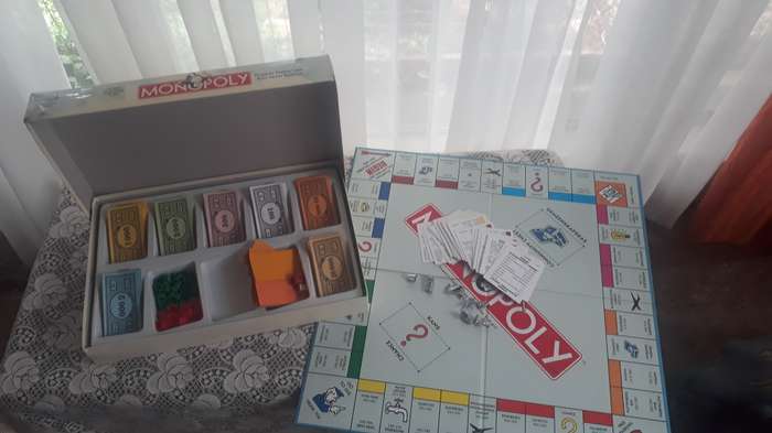 MONOPOLY PRIMA BOARD GAME - COMPLETE - METAL PIECES - VINTAGE GAME