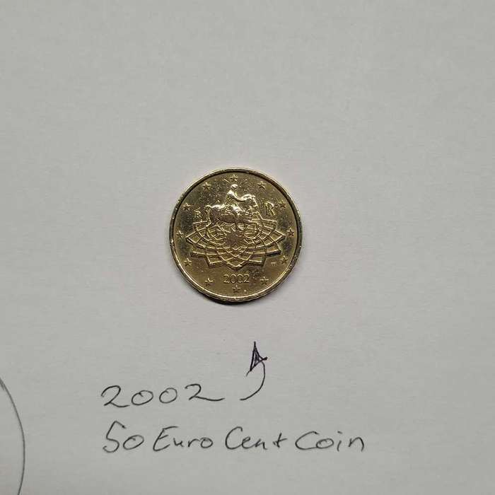 2002 Italy 50 euro cent