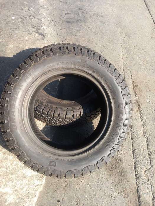 Available 2 pcs 215/65/16 # General Grabber AT2