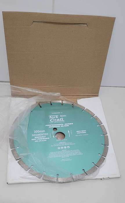 Tork Craft Segmented Hot Pressed Diamond Blade TCDB20300-12 ( BID PER PIECE)!!