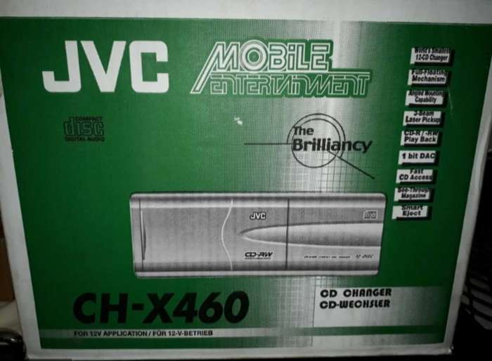New JVC Cd shuttle CH-X460