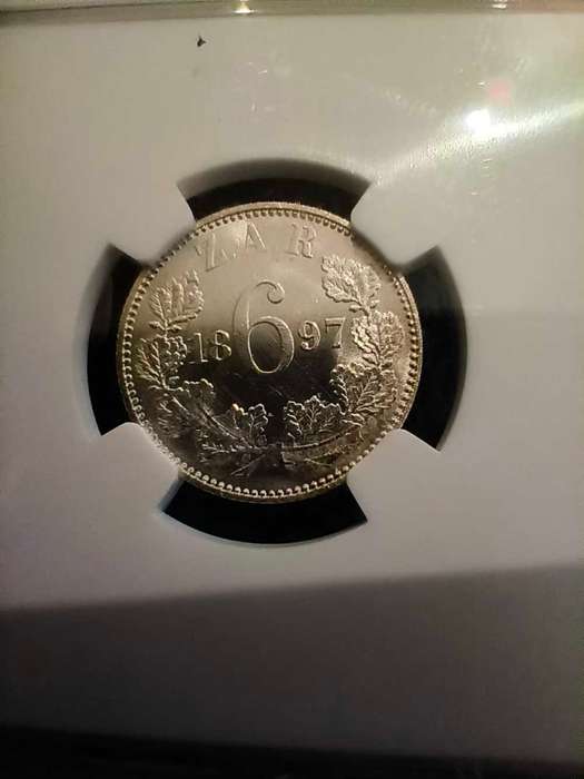 1897 6p #MS63!!