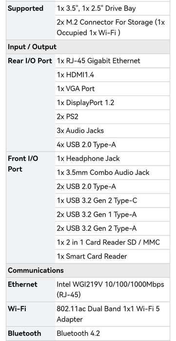 i5 11400 - ASUS Expertcenter D7 Mini-Tower