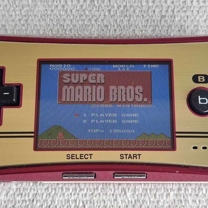 Gameboy Micro + Super Mario Bros