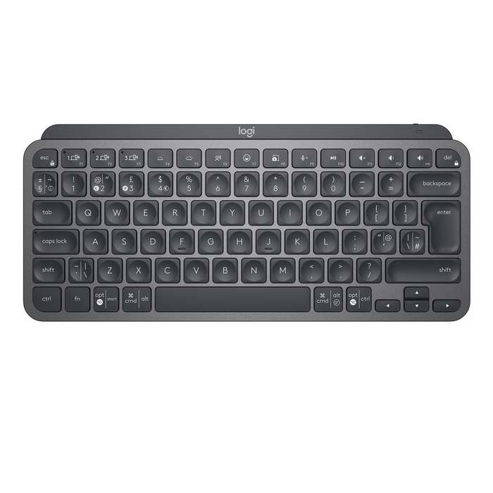 Logitech MX Keys Mini Wireless Illuminated Keyboard Graphite (920-010498)