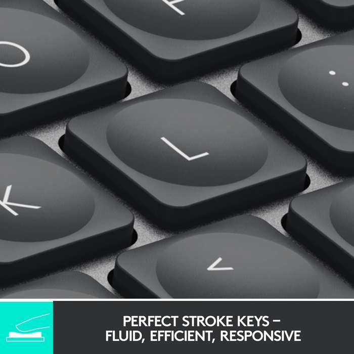 Logitech MX Keys Mini Wireless Illuminated Keyboard Graphite (920-010498)