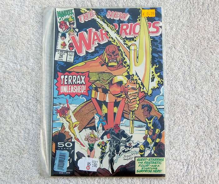 1991 MARVEL COMICS - THE NEW WARRIORS #16