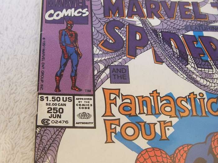 MARVEL COMICS - 1991 MARVEL TALES FEATURING SPIDER-MAN AND THE FANTASTIC FOUR