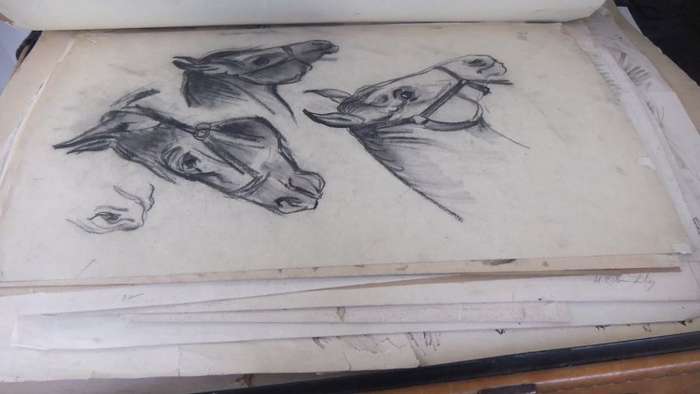 AN EXCLUSIVE COLLECTION OF ORIGINAL ART BY LISTED ARTIST HEDWIG BRECHER EIBUSCHITZ  - ONCO