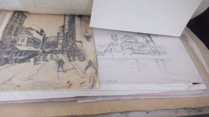AN EXCLUSIVE COLLECTION OF ORIGINAL ART BY LISTED ARTIST HEDWIG BRECHER EIBUSCHITZ  - ONCO