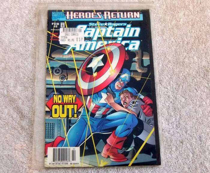 1998 MARVEL COMICS - CAPTAIN AMERICA #2