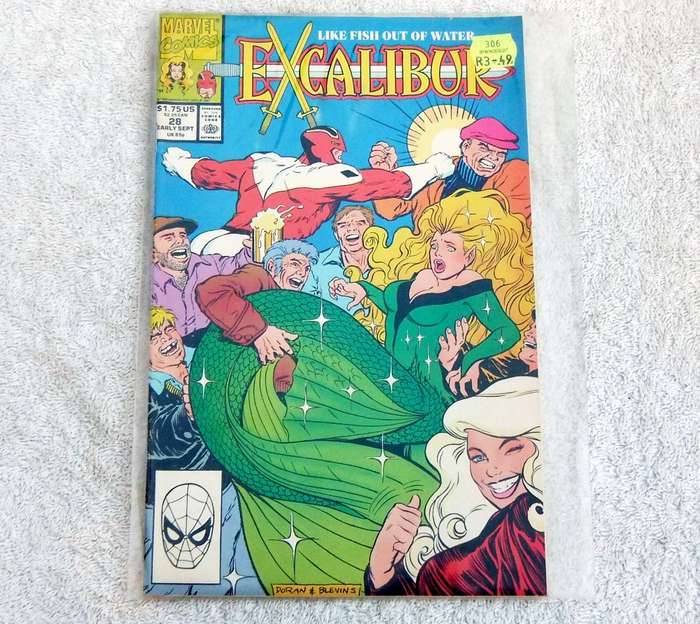 MARVEL COMICS - 1990 EXCALIBUR #28