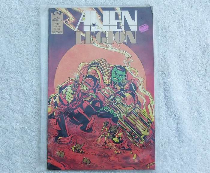 MARVEL COMICS - 1990 ALIEN LEGION #15