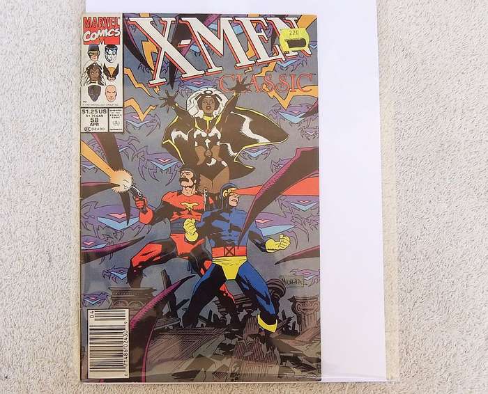 1991 MARVEL COMICS - X-MEN CLASSIC #58