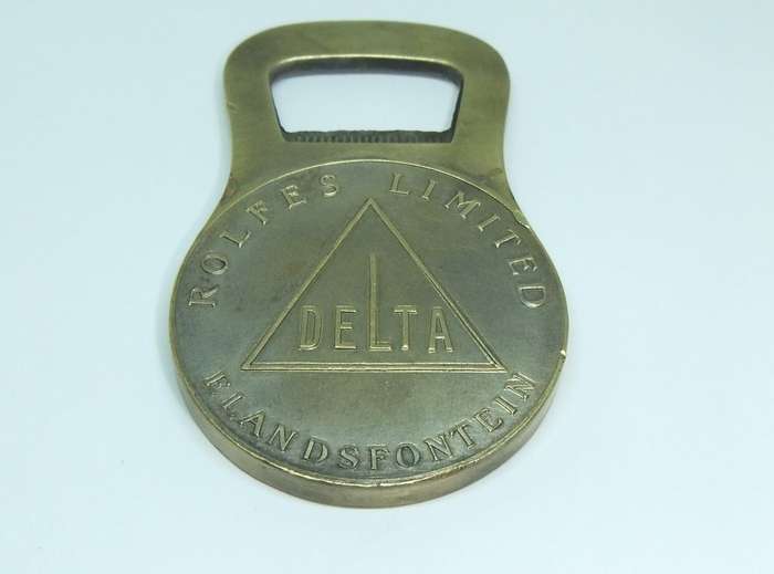 Vintage Mining Solid Bronze Bottle Opener