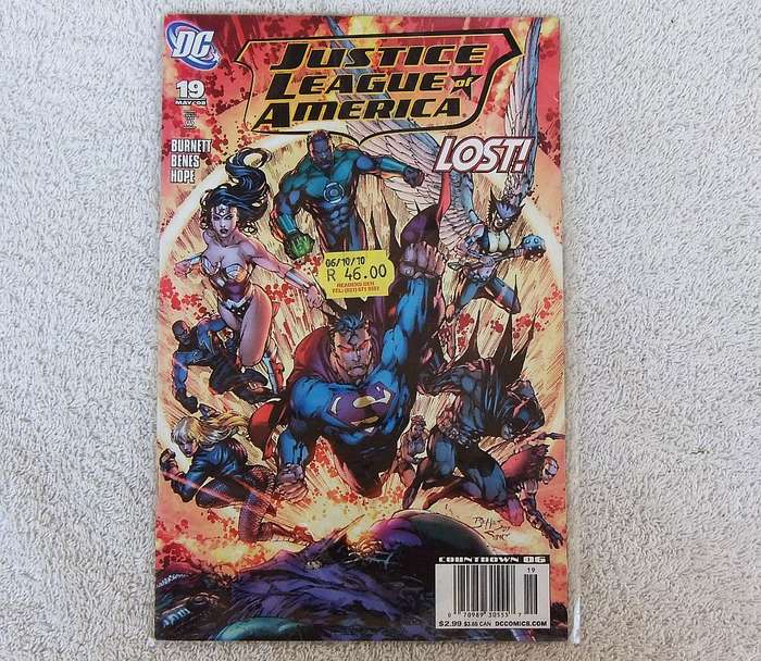 DC COMICS - 2008 JUSTICE LEAGUE OF AMERICA #19