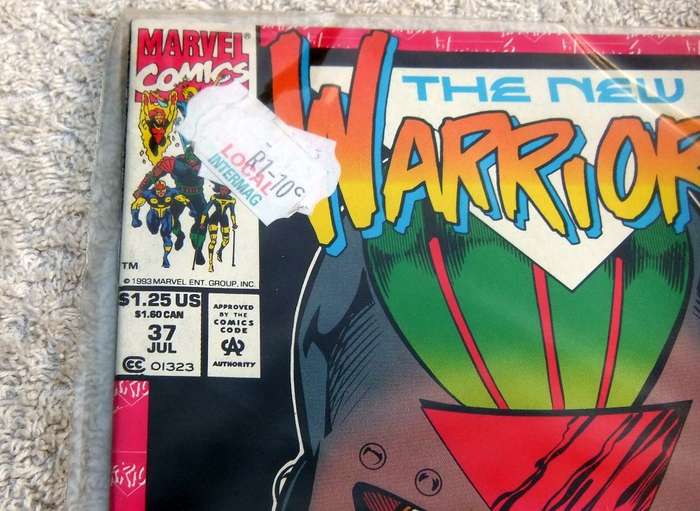 1993 MARVEL COMICS - THE NEW WARRIORS #37
