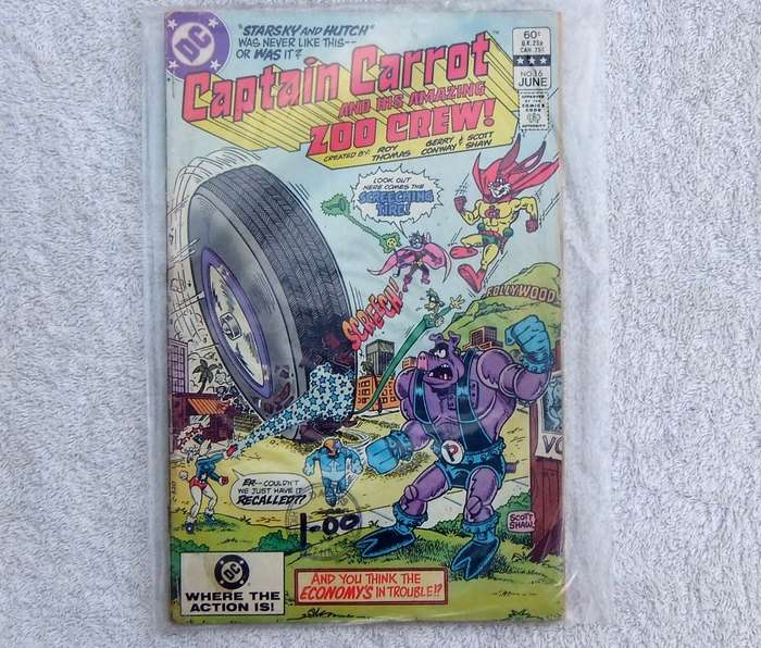 1982 / 83 DC COMICS - CAPTAIN CARROT AND HIS AMAZING ZOO CREW #16