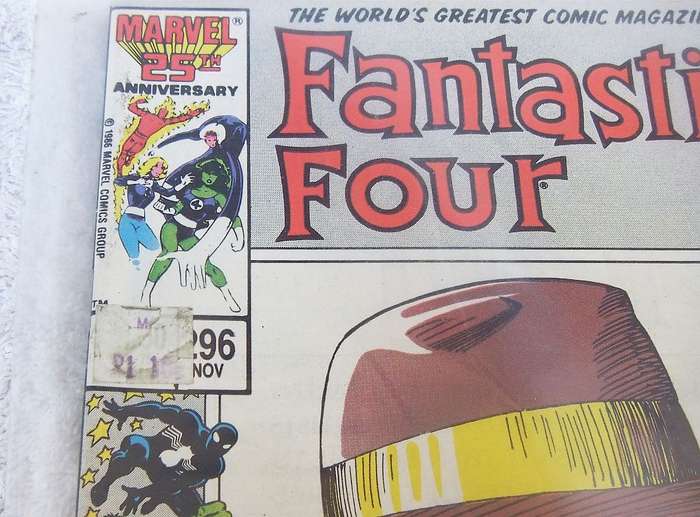 1986 MARVEL 25TH ANNIVERSARY - FANTASTIC FOUR #296