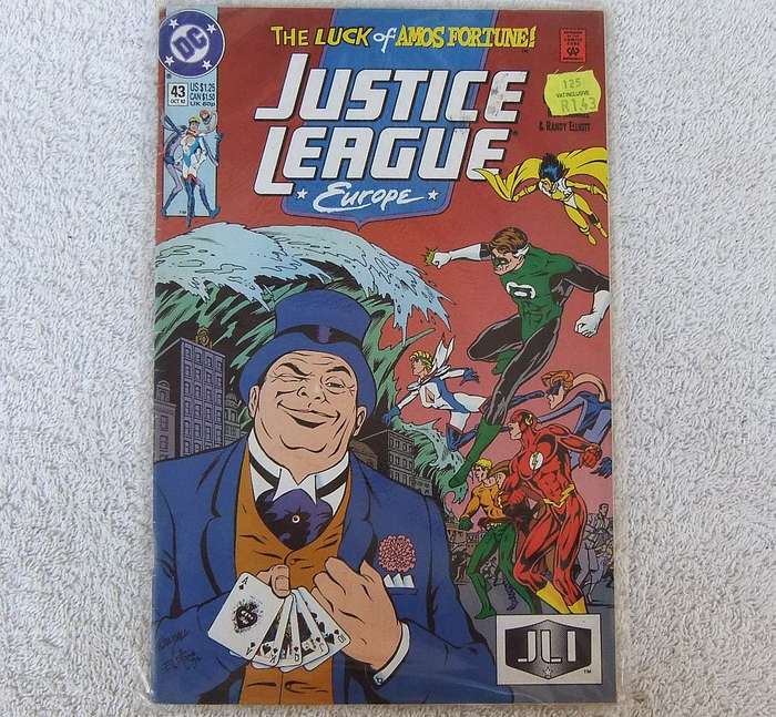DC COMICS - 1992 JUSTICE LEAGUE EUROPE #43