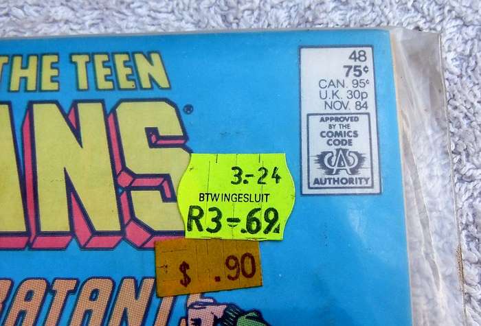 1984 DC COMICS - TALES OF THE TEEN TITANS #48