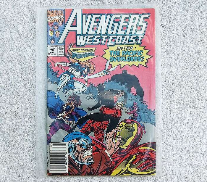 1991 MARVEL COMICS - AVENGERS WEST COAST #70 ZAR350
