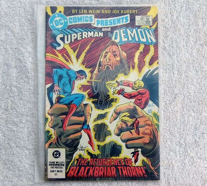 1984 DC COMICS - SUPERMAN #66 ( AND THE DEMON )