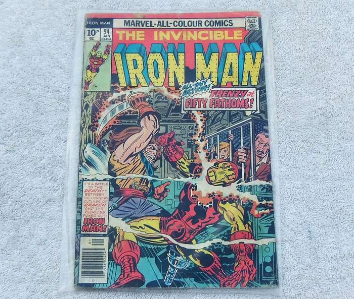 MARVEL ALL-COLOUR COMICS - 1977 THE INVINCIBLE IRON MAN #94