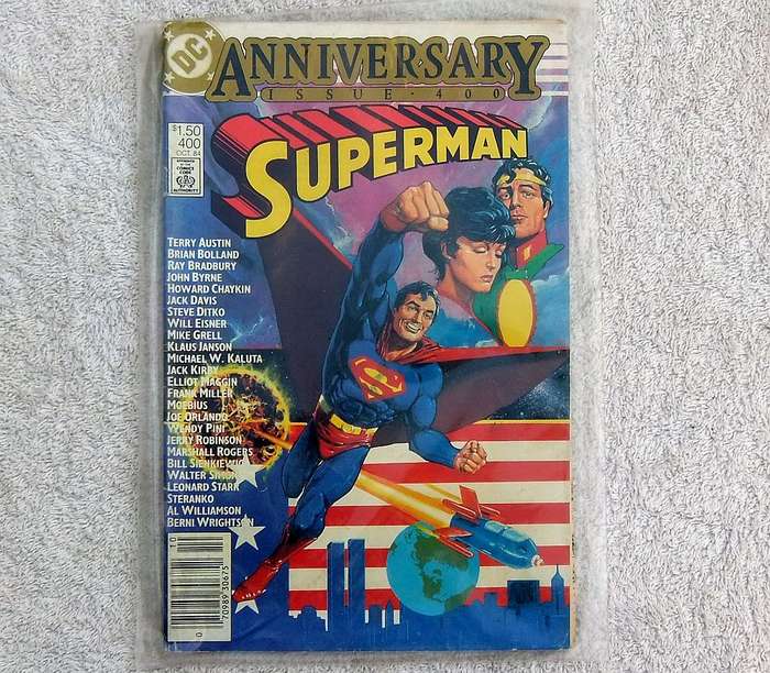1984 DC COMICS - SUPERMAN #400 ( ANNIVERSARY ISSUE 400 )