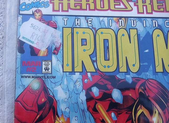 1998 MARVEL COMICS - HEROES RETURN - THE INVINCIBLE IRON MAN #2