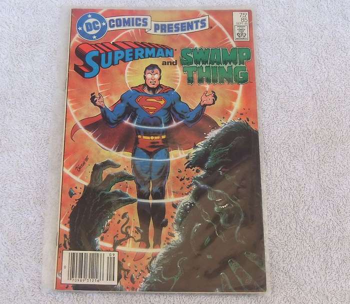 1985 SUPERMAN AND SWAMP THING #85