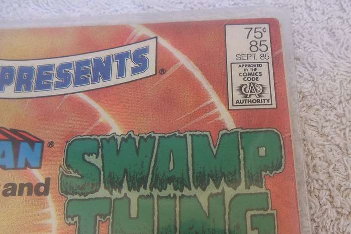 1985 SUPERMAN AND SWAMP THING #85