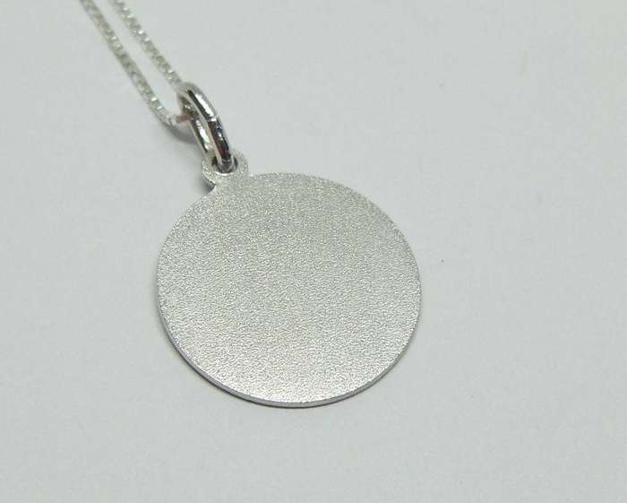 A vintage sterling silver Sagittarius Zodiac sign pendant with a sterling silver necklace