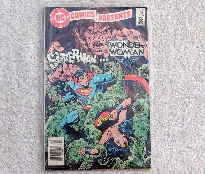 1984 DC COMICS - SUPERMAN AND WONDER WOMAN #76