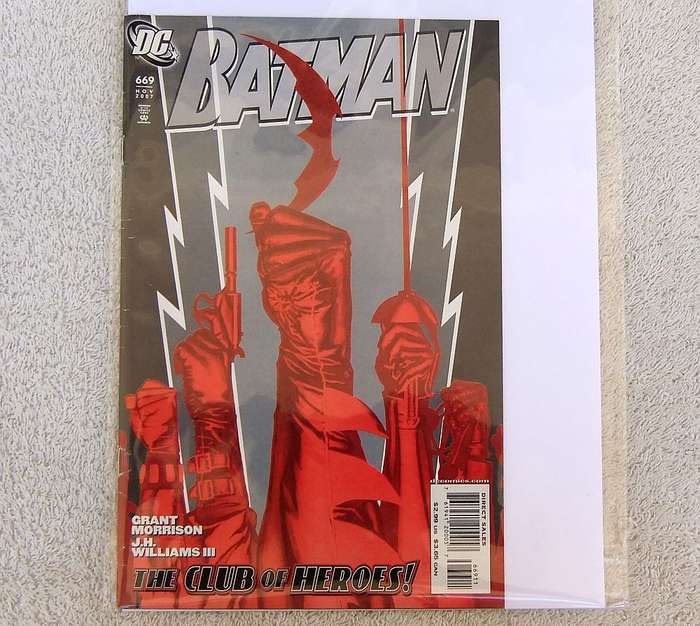2007 DC COMICS - BATMAN #669